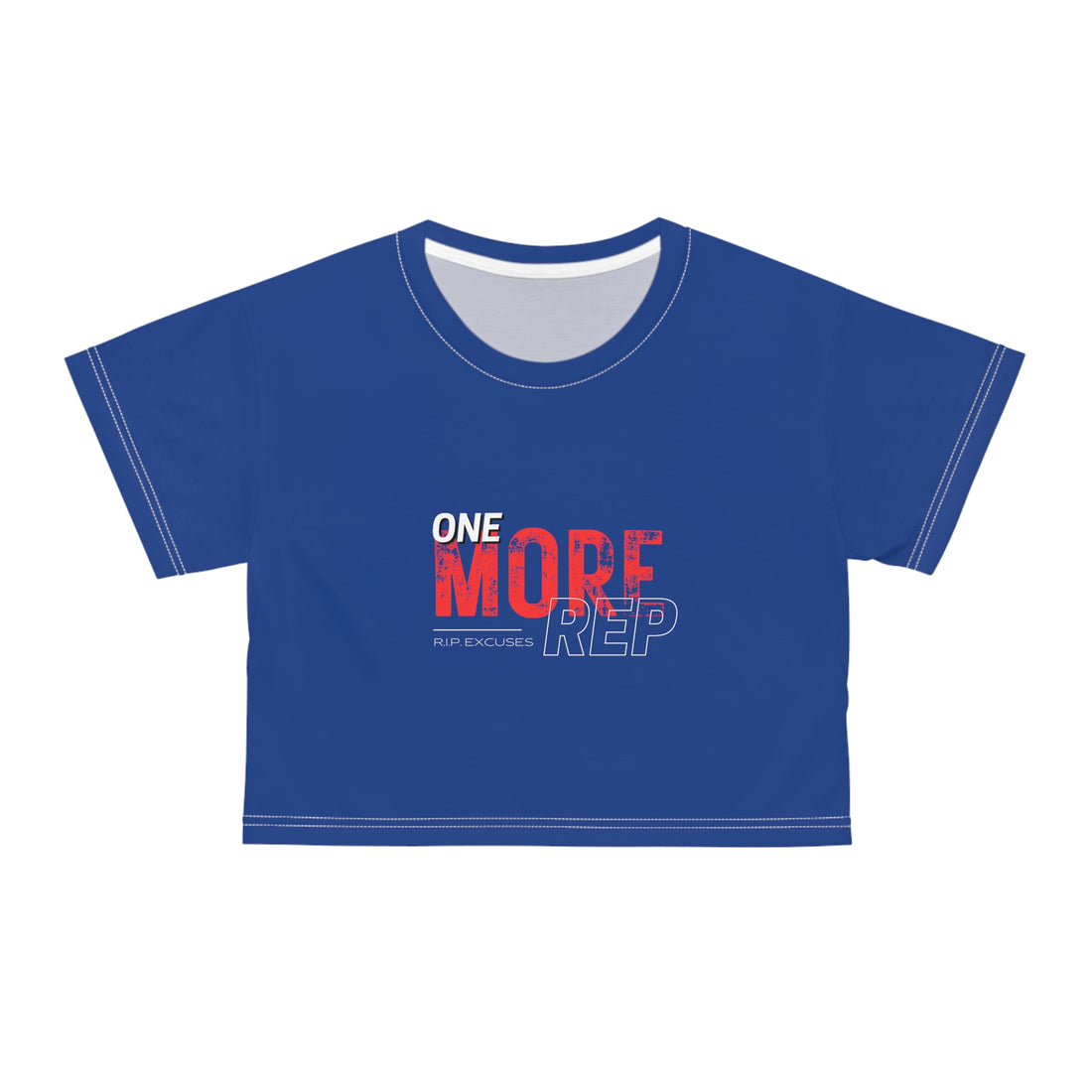 Crop Tee - One more Rep