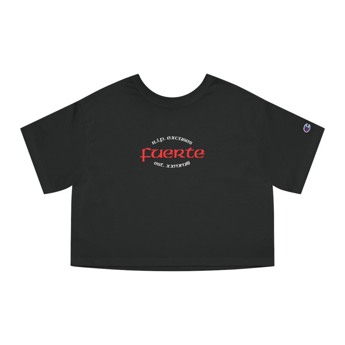 Champion Women's Crop Tee - FUERTE