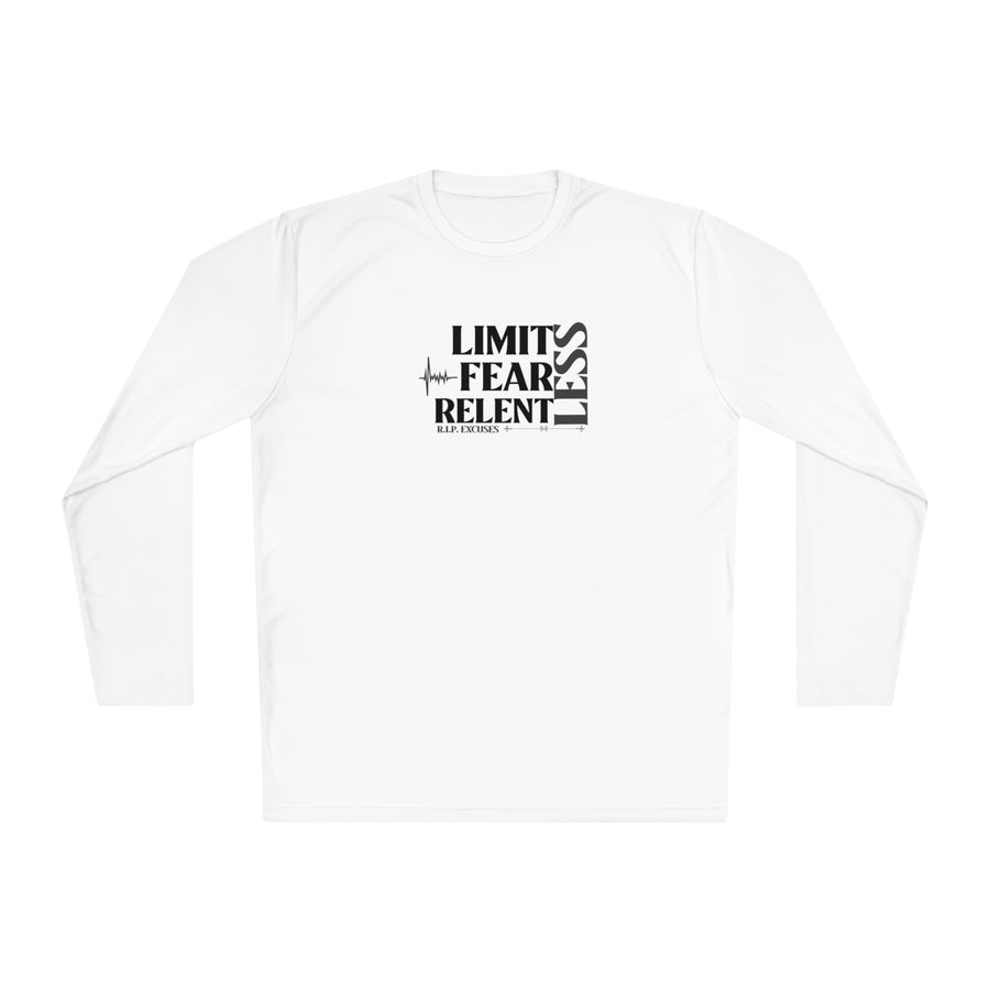 Unisex Lightweight Long Sleeve Tee - LimitLess, FearLess, RelentLess