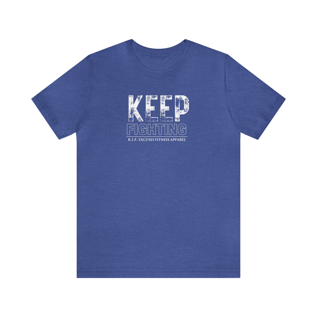 Unisex Cotton Tee - Keep Fighting