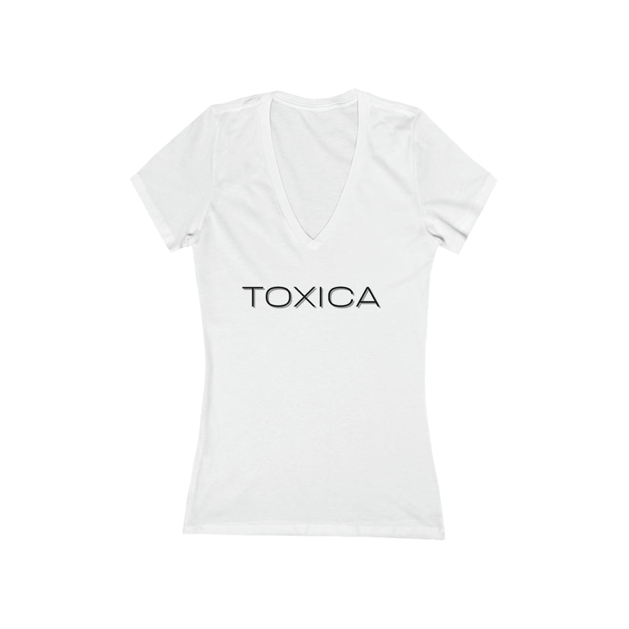 Women' Deep V-Neck Tee - TOXICA