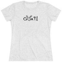 Women's Tri-blend Tee - GOAT