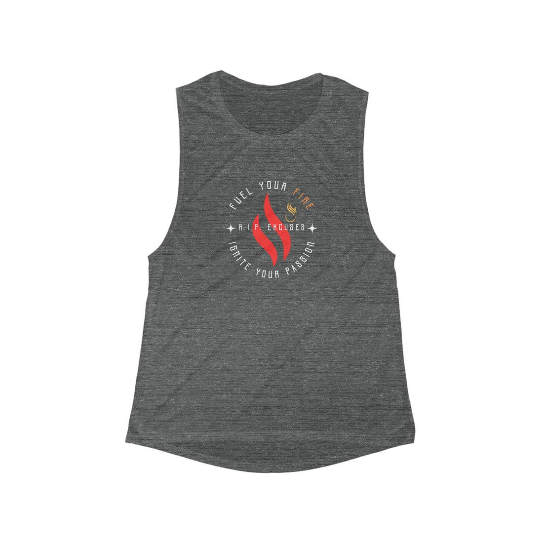 Women's Flowy Muscle Tank - Fuel your Fire