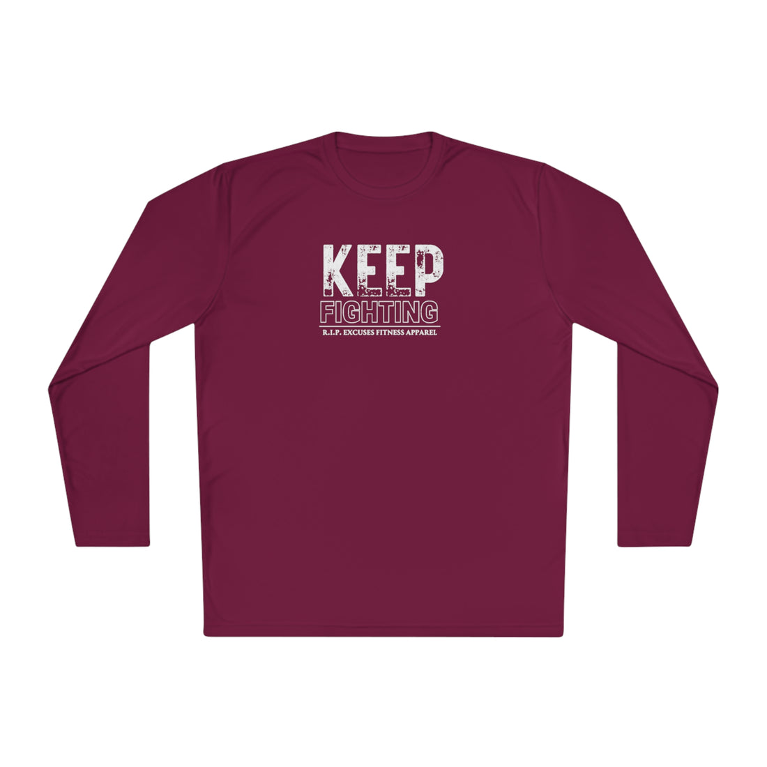 Unisex Lightweight Long Sleeve - Keep Fighting