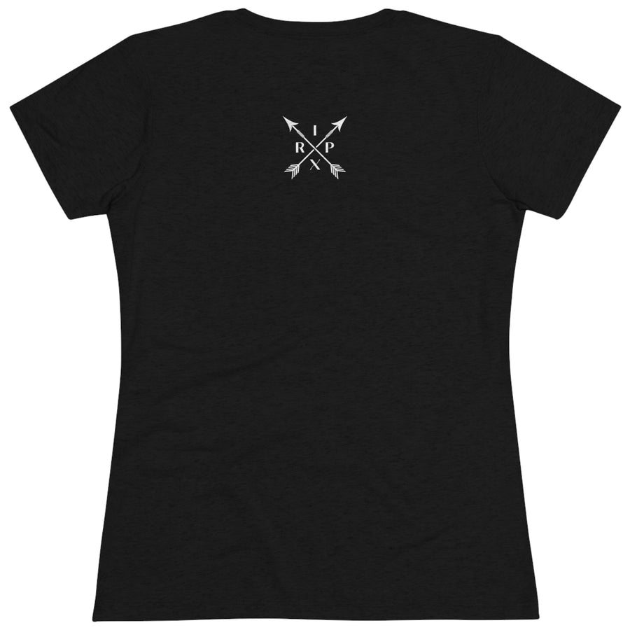 Women's Tri-blend Tee - WHO SAYS GIRL'S CAN'T FIGHT?