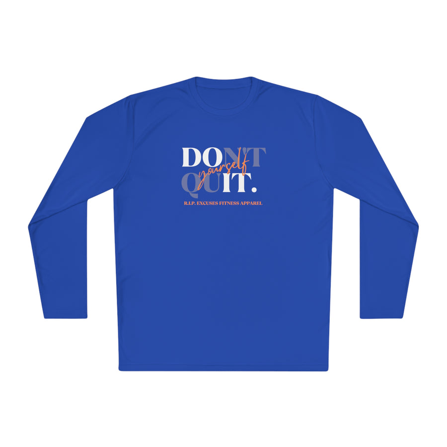 Unisex Lightweight Long Sleeve Tee - Don't Quit