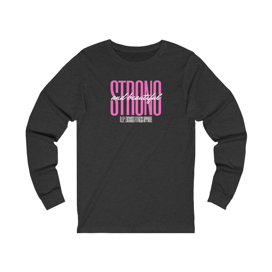 Jersey Long Sleeve Tee - Strong & Beautiful