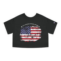 Champion Women's Crop Tee - Land of the Free