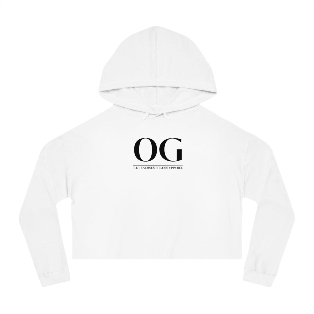 Women's Crop Hooded Sweatshirt - OG