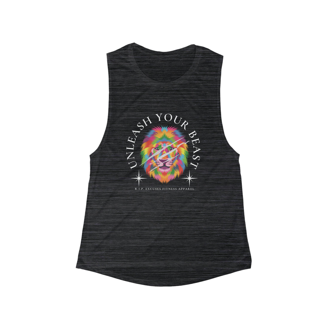 Women's Flowy Muscle Tank - Unleash your BEAST