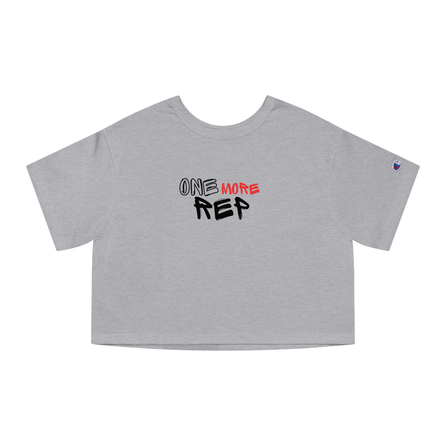 Champion Women's Crop Tee - One More Rep 2.0