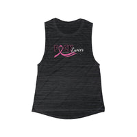 Women's Muscle Tank - F*ck Cancer