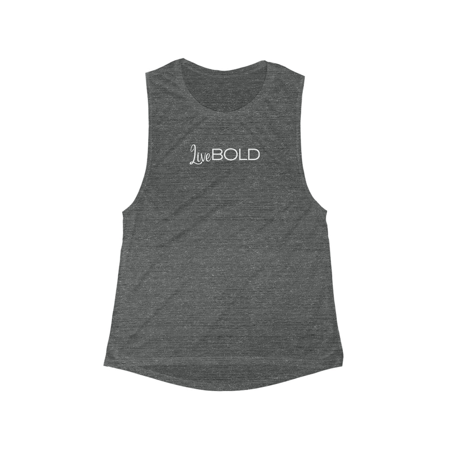 Women's Muscle Tank - Live BOLD