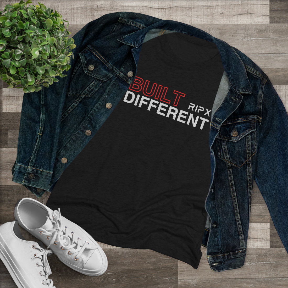 Women's Tri-blend Tee - Built Different