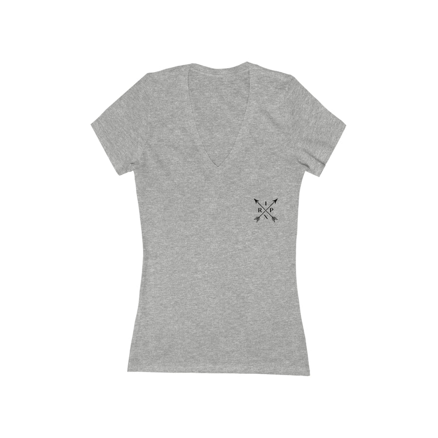 Women's V-neck Tee - RIPX