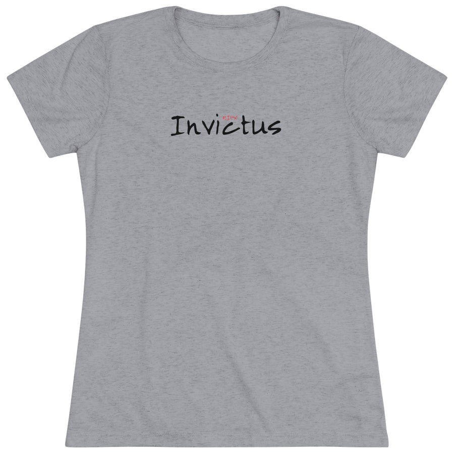 Women's Tri-blend Tee - Invictus