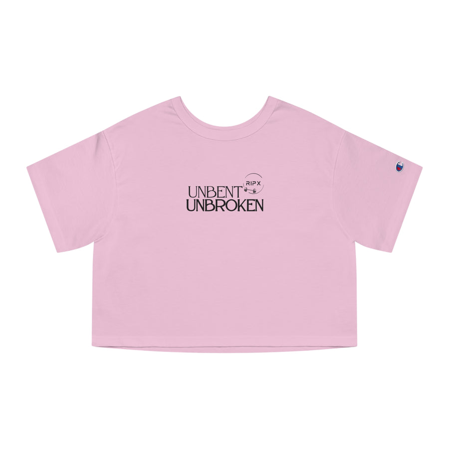 Champion Women's Crop Tee - Unbent Unbroken