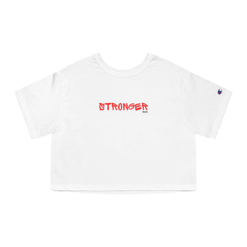 Champion Women's Crop Tee - Stronger