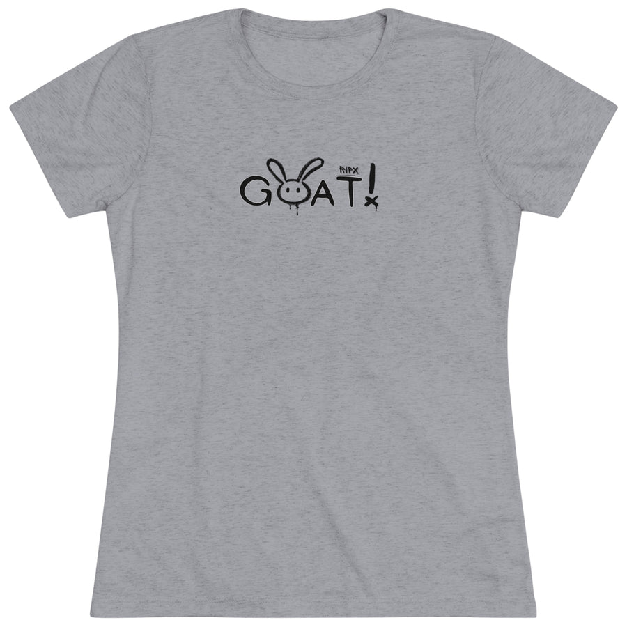 Women's Tri-blend Tee - GOAT