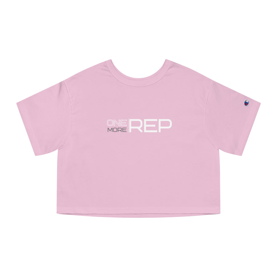 Champion Women's Crop Tee - One More Rep 3.0