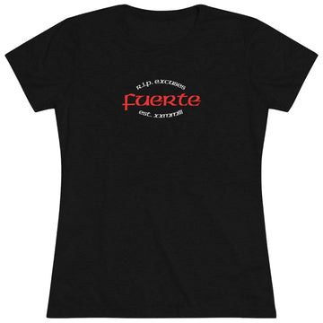 Women's Tri-blend Tee - FUERTE