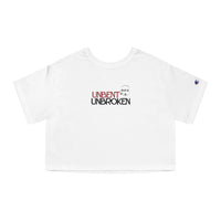 Champion Women's Crop Tee - Unbent Unbroken