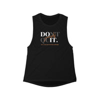 Women's Flowy Muscle Tank - Don't Quit