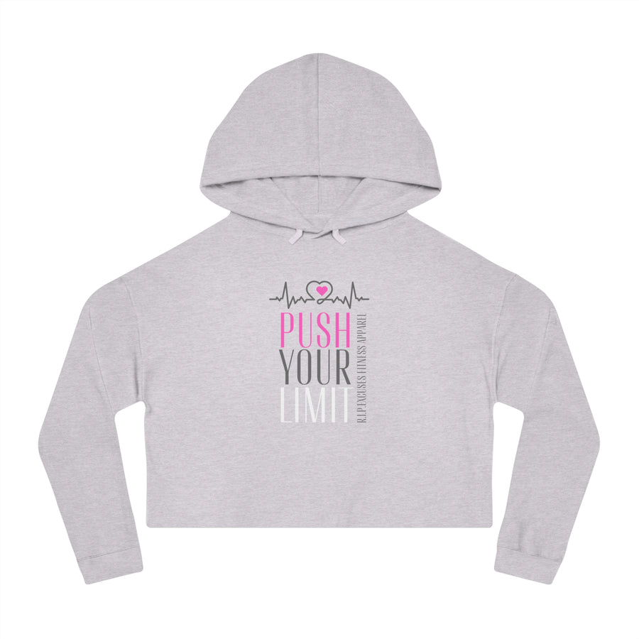 Copy of Women’s Crop Hooded Sweatshirt - Push Your Limit