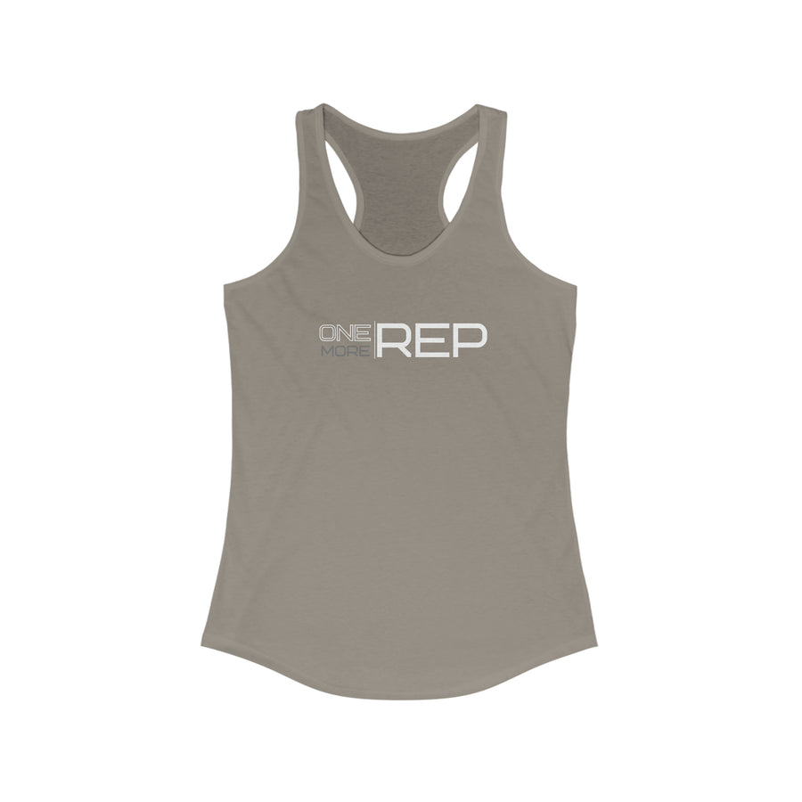 Women's Racerback - One More Rep 3.0