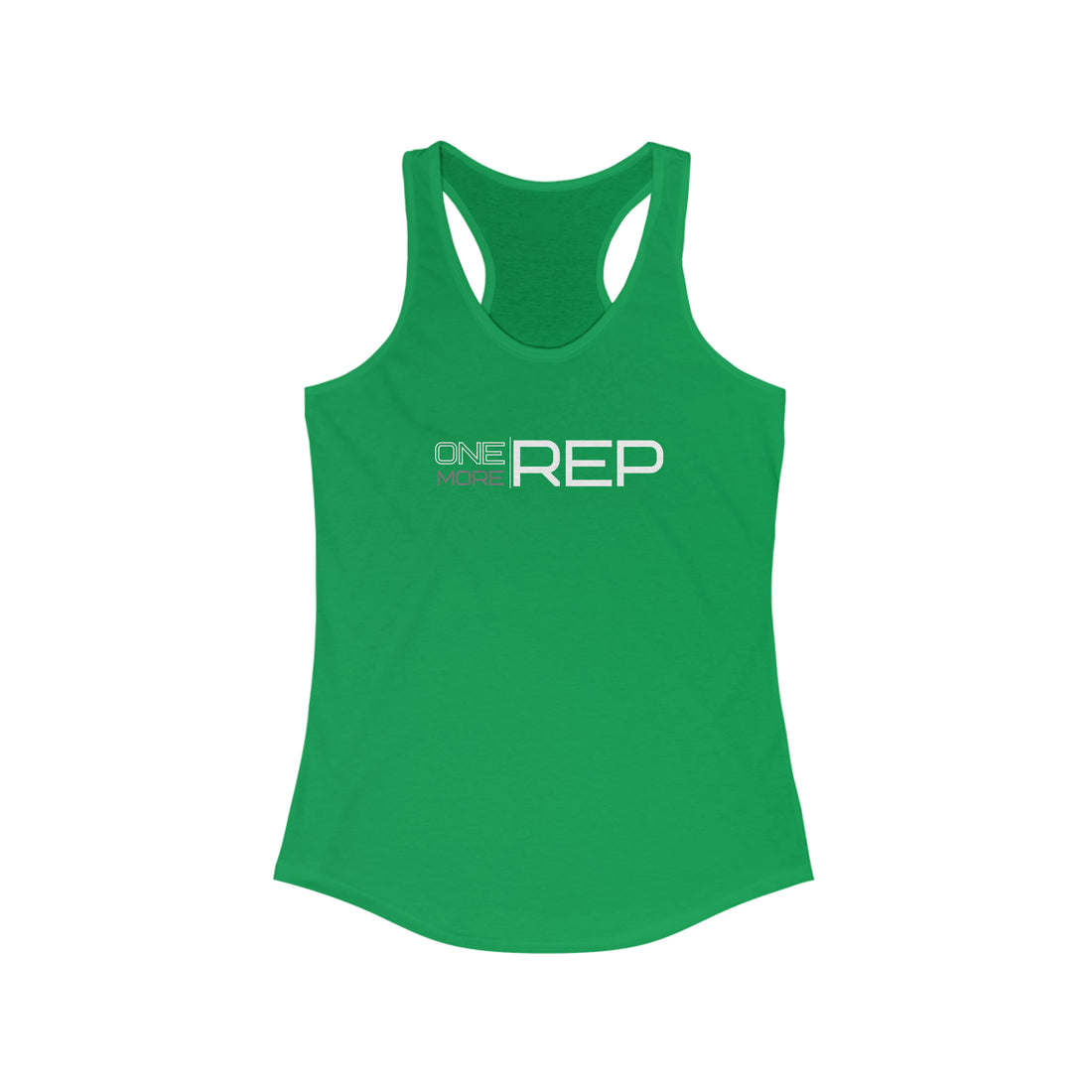 Women's Racerback - One More Rep 3.0