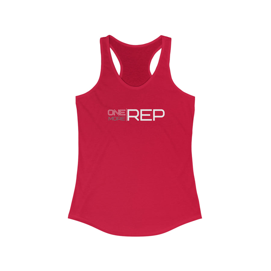 Women's Racerback - One More Rep 3.0