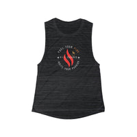 Women's Flowy Muscle Tank - Fuel your Fire