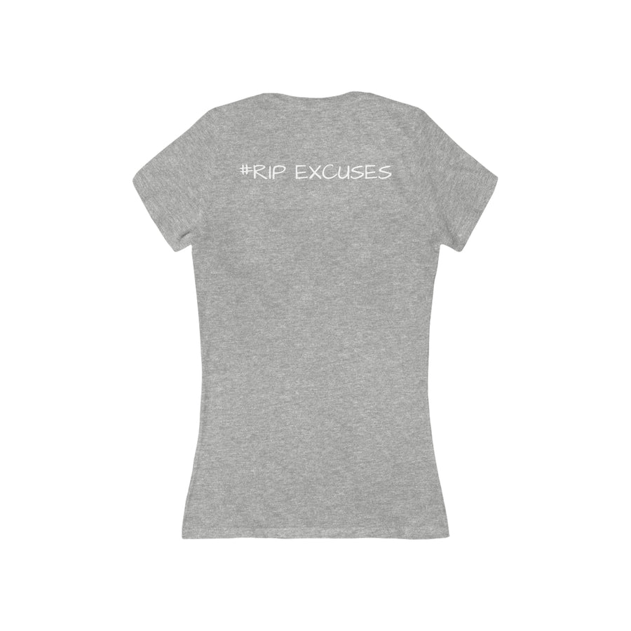 Women' Deep V-Neck Tee - Rebel Soul