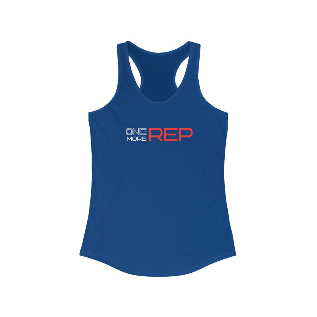 Women's Racerback - One More Rep 3.0