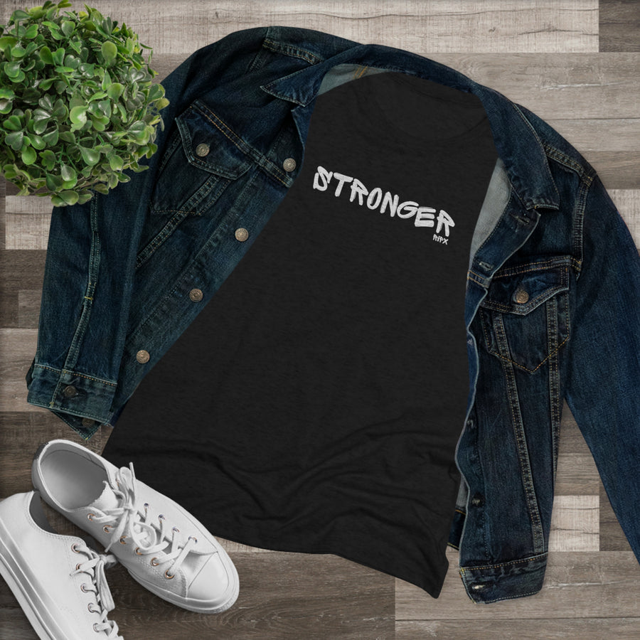 Women's Tri-blend Tee - Stronger