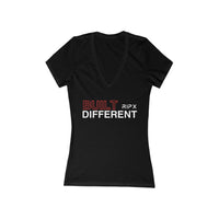 Women's V-neck Tee - Built Different