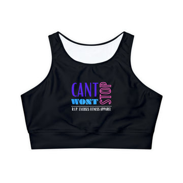 Sports Bra - Can't Stop, Won't Stop