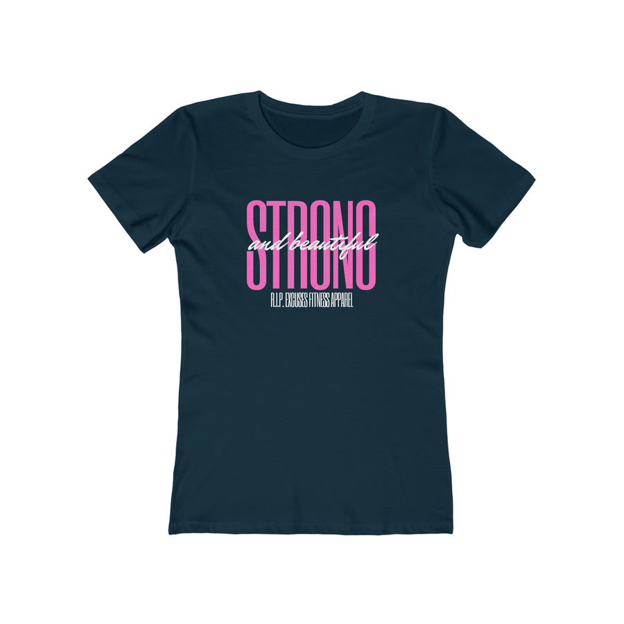 Women's The Boyfriend Tee - Strong & Beautiful