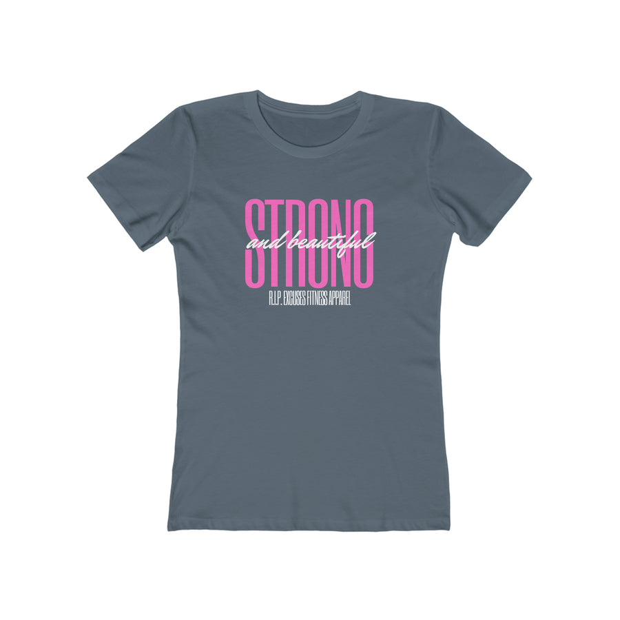 Women's The Boyfriend Tee - Strong & Beautiful