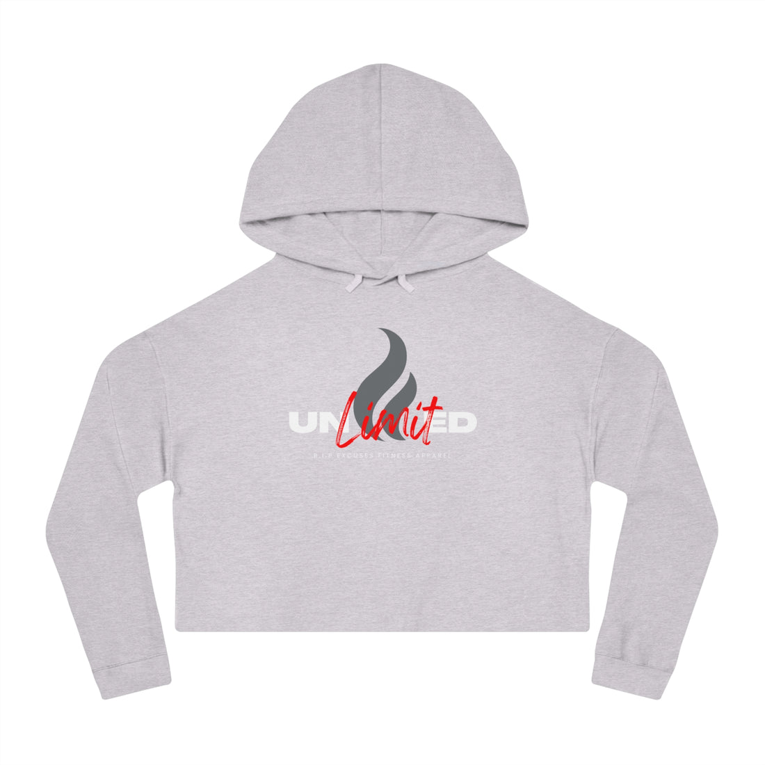 Women’s Crop Hooded Sweatshirt - UnLIMITed