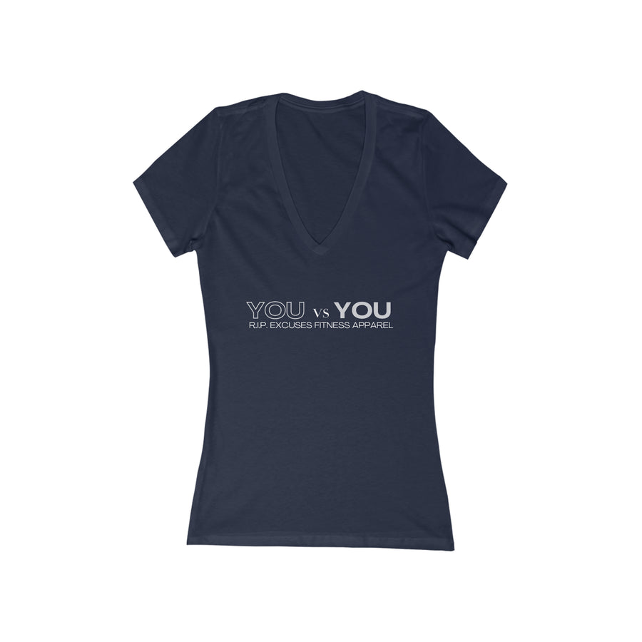 Women' Deep V-Neck Tee - You vs You