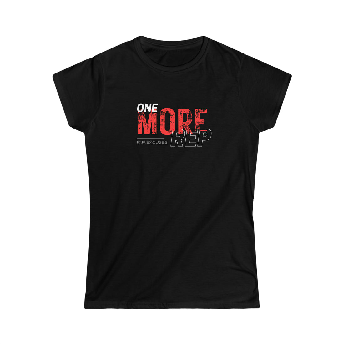 Women's Softstyle Tee - One more Rep