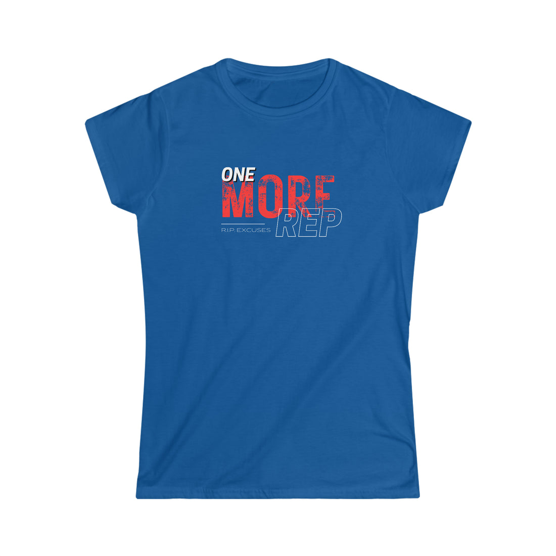 Women's Softstyle Tee - One more Rep