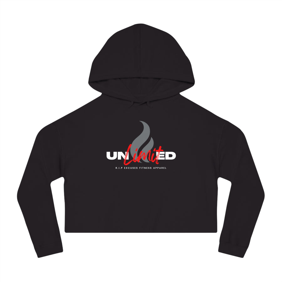 Women’s Crop Hooded Sweatshirt - UnLIMITed