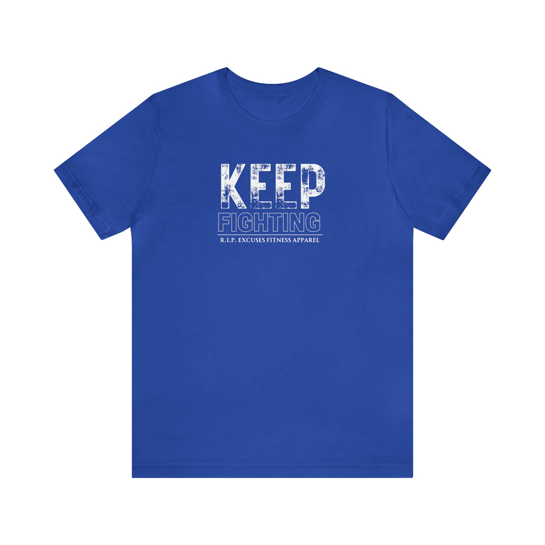 Unisex Cotton Tee - Keep Fighting