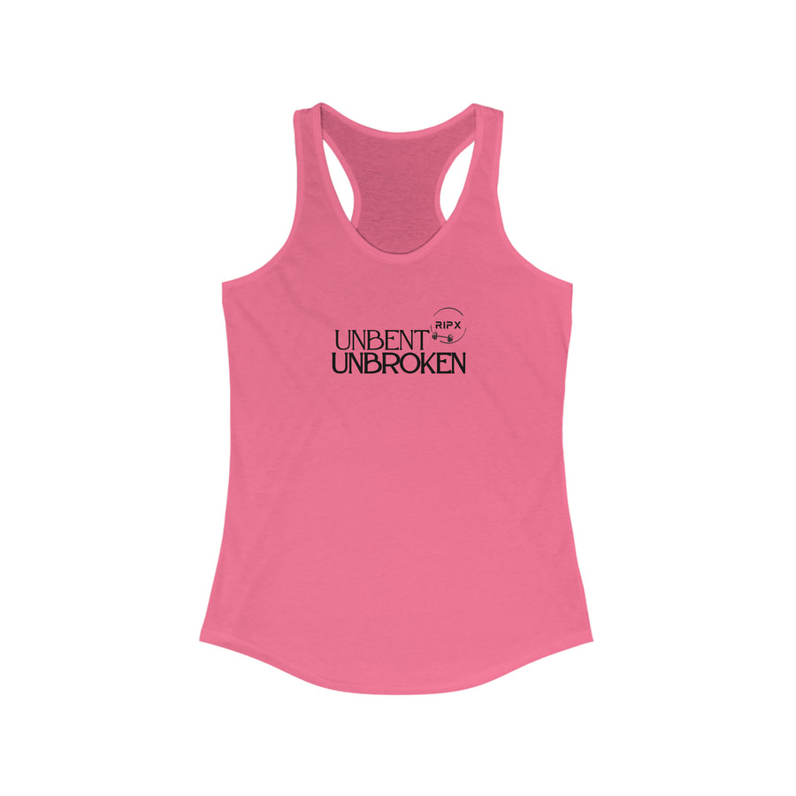 Women's Racerback - Unbent Unbroken