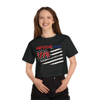 Champion Women's Crop Tee - American Legend