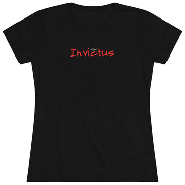 Women's Tri-blend Tee - Invictus