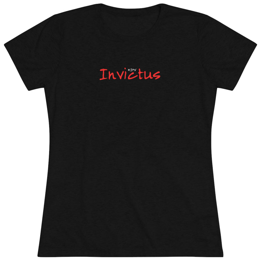 Women's Tri-blend Tee - Invictus