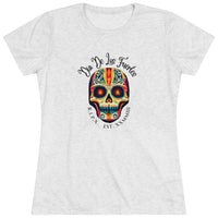 Women's Tri-blend Tee - Dia de los Fuertes - v2